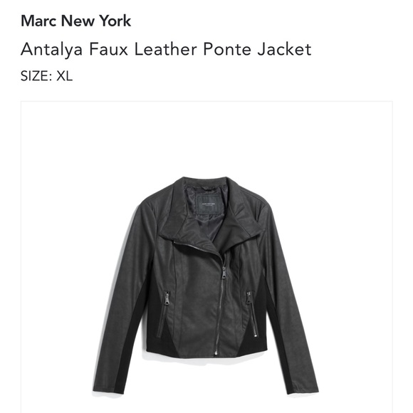 Marc New York Jackets & Coats Marc New York Antalya Faux Leather